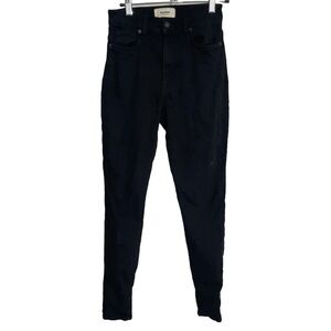 Baldwin Black Ultra High Rise Skinny Jeans 25